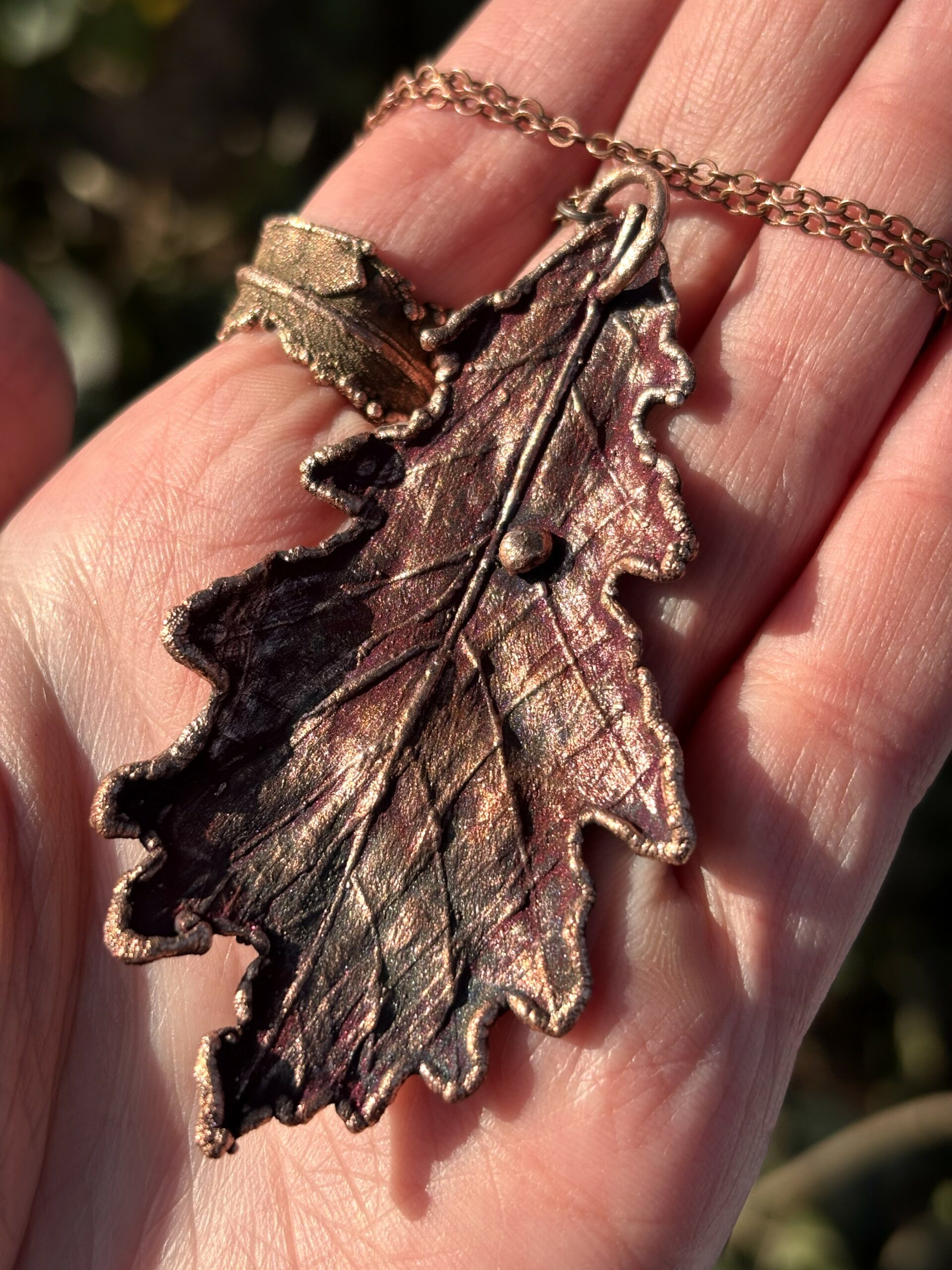 biżuteria organiczna, boho, talizman - zdjecie drugie